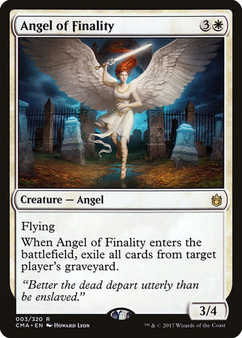 Angel of Finality [Commander Anthology] Magic: The Gathering