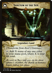 Azor's Gateway // Sanctum of the Sun [Rivals of Ixalan Prerelease Promos] Magic: The Gathering