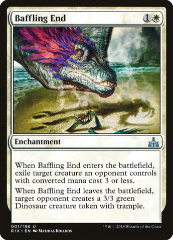 Baffling End [Rivals of Ixalan] Magic: The Gathering