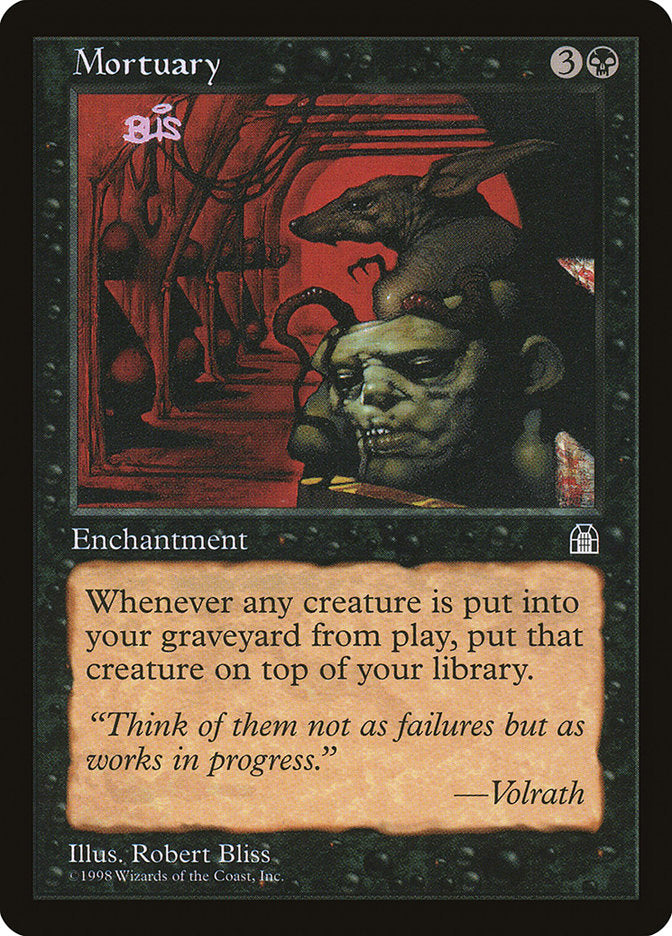 Mortuary [Stronghold] Magic: The Gathering