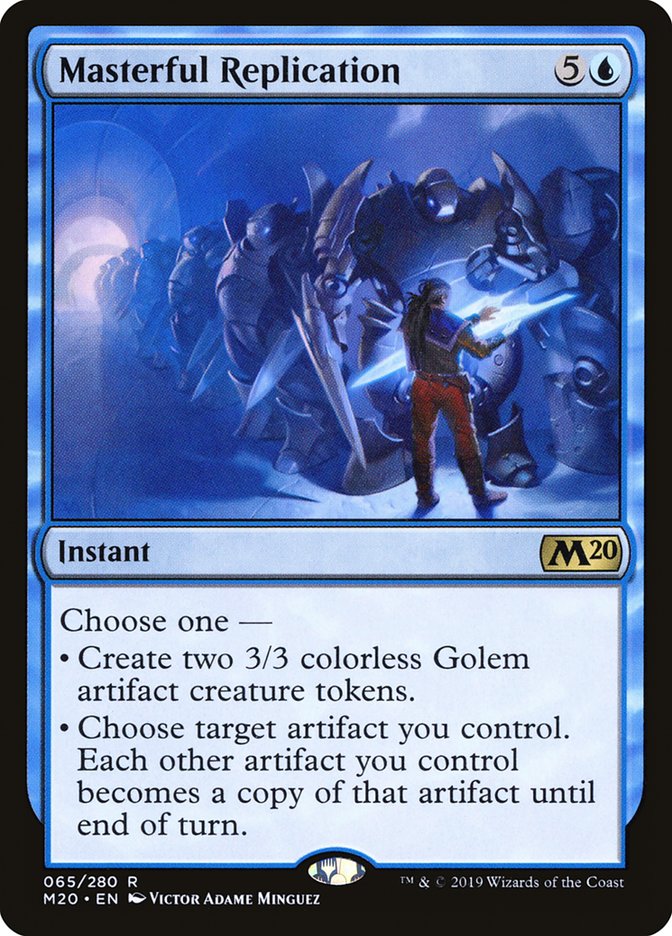 Masterful Replication [Core Set 2020] Magic: The Gathering