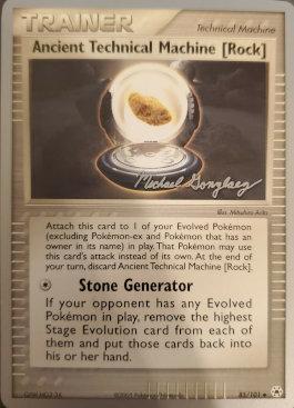 Ancient Technical Machine [Rock] (85/101) (King of the West - Michael Gonzalez) [World Championships 2005] Pokémon