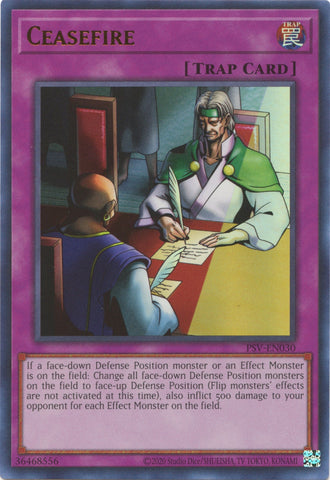 Ceasefire (25th Anniversary) [PSV-EN030] Ultra Rare Yu-Gi-Oh!