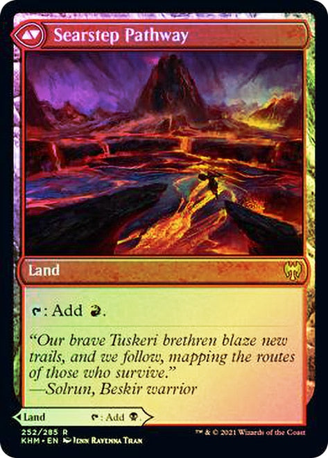Blightstep Pathway // Searstep Pathway [Kaldheim Prerelease Promos] Magic: The Gathering