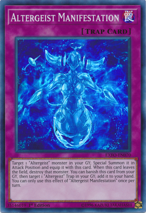 Altergeist Manifestation [EXFO-EN070] Super Rare