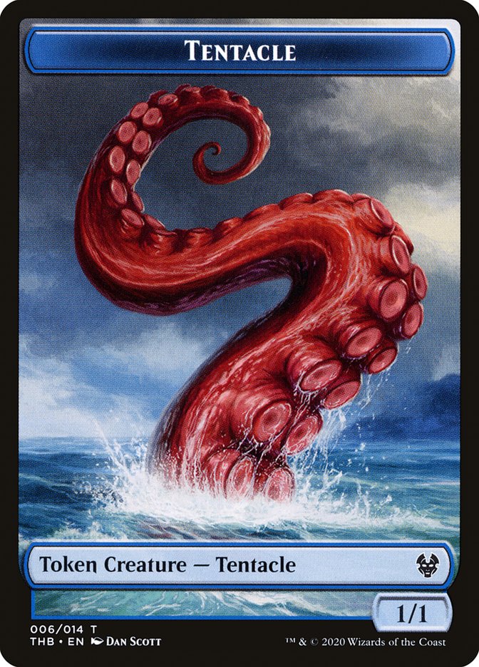 Tentacle Token [Theros Beyond Death Tokens] Magic: The Gathering
