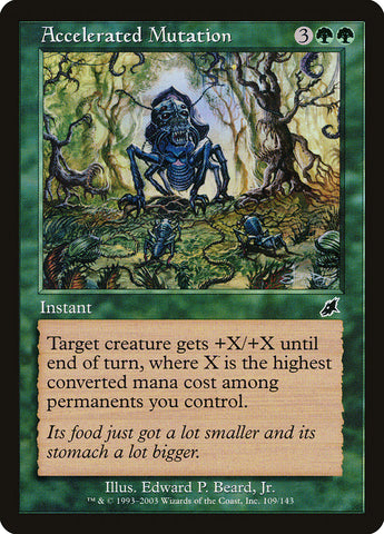 Accelerated Mutation [Scourge] Magic: The Gathering