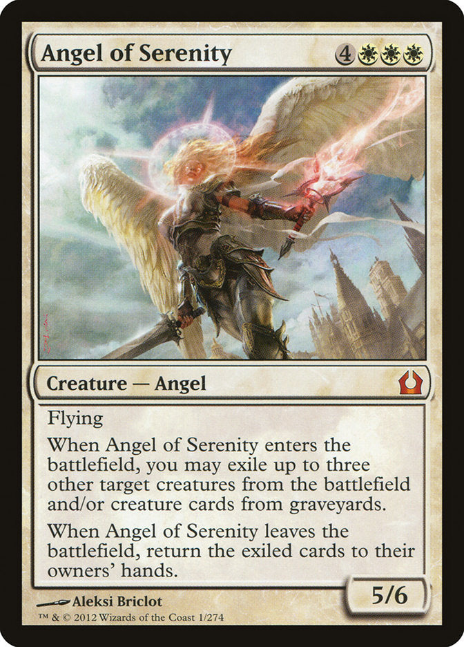 Angel of Serenity [Return to Ravnica] Magic: The Gathering