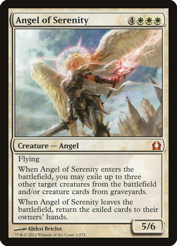 Angel of Serenity [Return to Ravnica] Magic: The Gathering