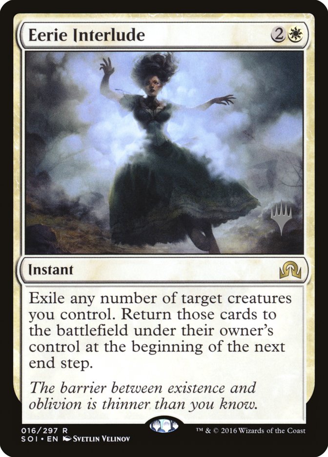 Eerie Interlude (Promo Pack) [Shadows over Innistrad Promos] Magic: The Gathering