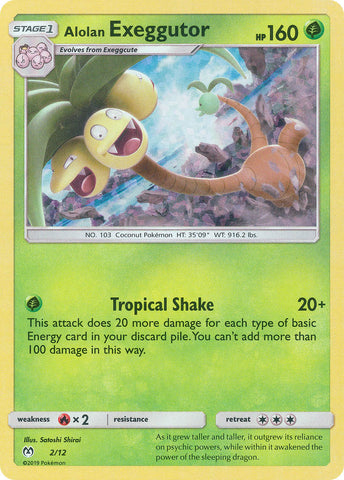 Alolan Exeggutor (2/12) [McDonald's Promos: 2019 Collection] Pokémon