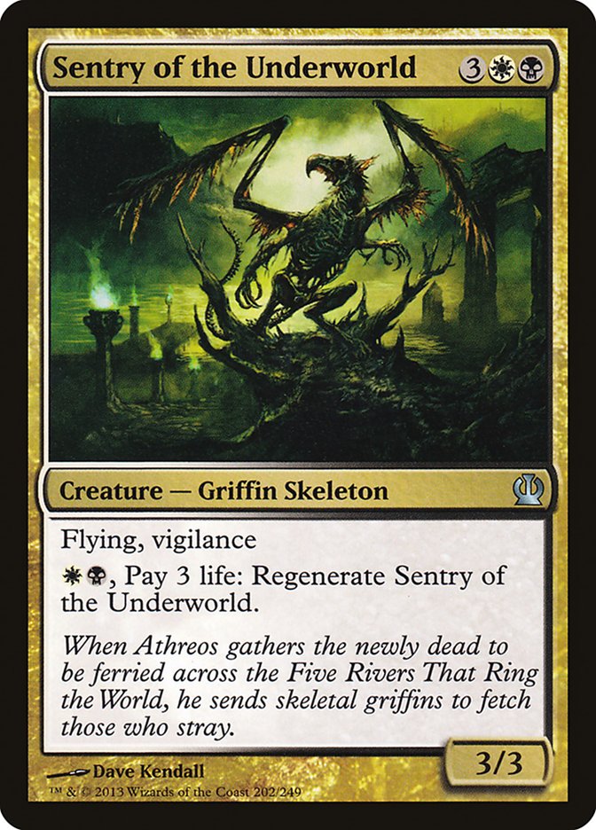 Sentry of the Underworld [Theros] Magic: The Gathering