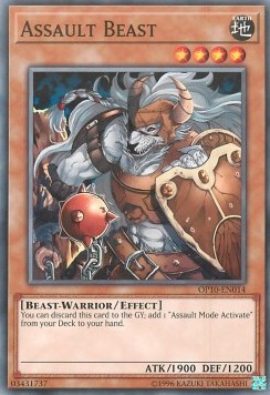 Assault Beast [OP10-EN014] Common Yu-Gi-Oh!