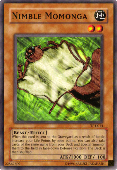 Nimble Momonga [TP4-014] Common Yu-Gi-Oh!