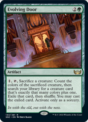 Evolving Door [Streets of New Capenna] Magic: The Gathering