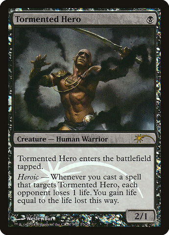 Tormented Hero [Friday Night Magic 2014] Magic: The Gathering