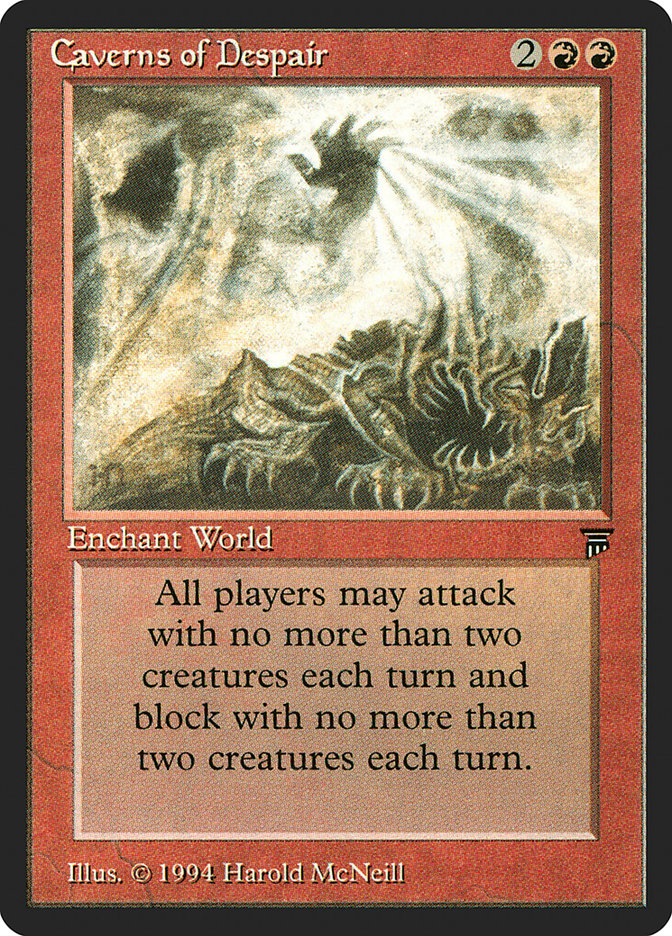 Caverns of Despair [Legends] Magic: The Gathering