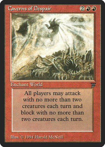 Caverns of Despair [Legends] Magic: The Gathering