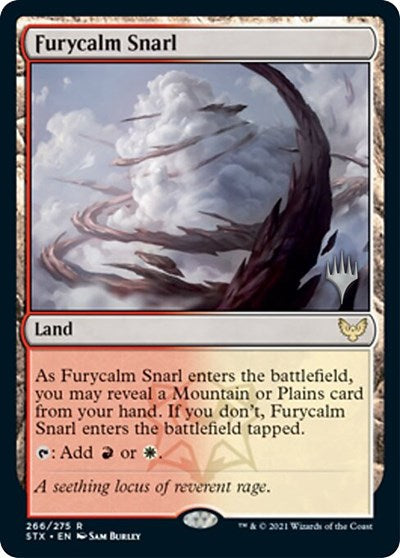 Furycalm Snarl (Promo Pack) [Strixhaven: School of Mages Promos] Magic: The Gathering