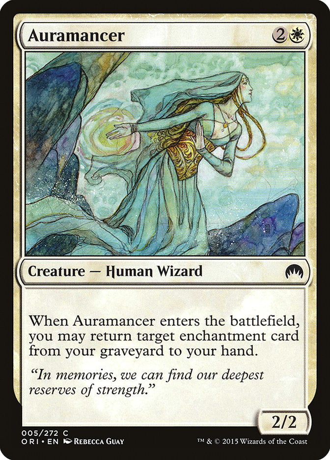 Auramancer [Magic Origins] Magic: The Gathering