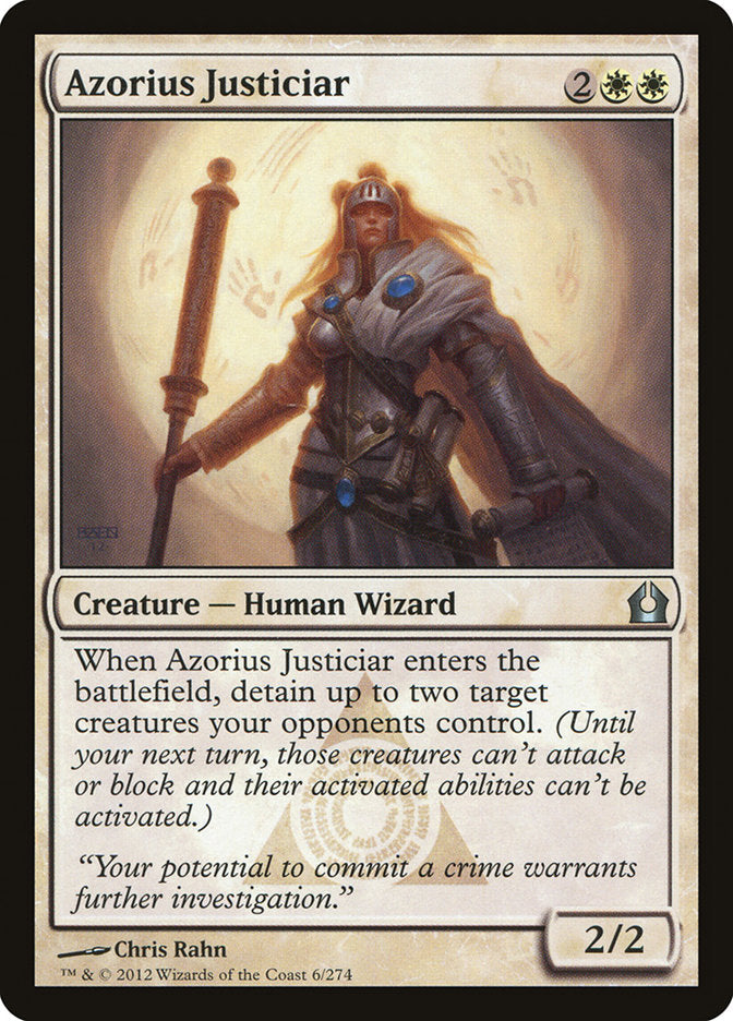 Azorius Justiciar [Return to Ravnica] Magic: The Gathering