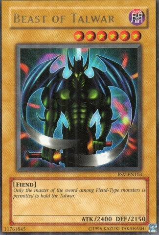 Beast of Talwar [PSV-EN103] Ultra Rare Yu-Gi-Oh!