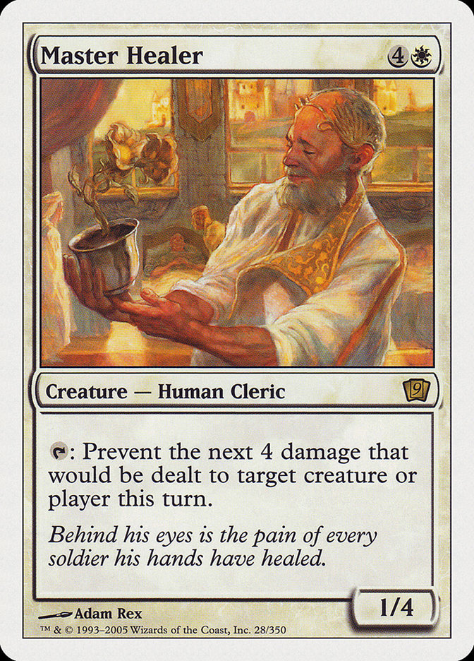 Master Healer [Ninth Edition] Magic: The Gathering