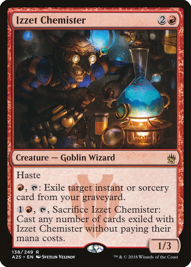 Izzet Chemister [Masters 25] Magic: The Gathering