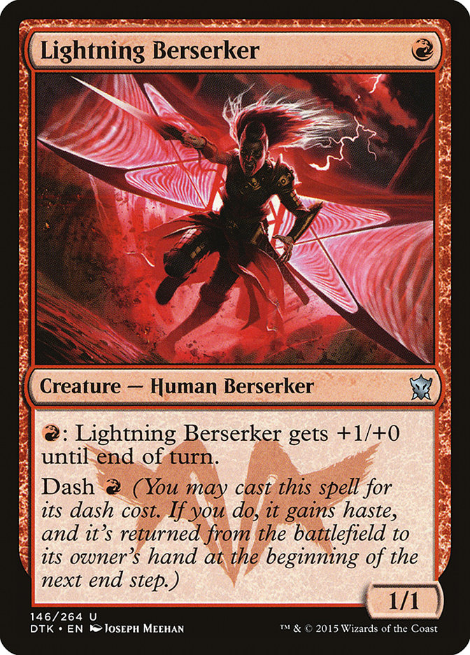 Lightning Berserker [Dragons of Tarkir] Magic: The Gathering
