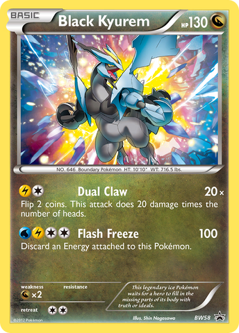 Black Kyurem (BW58) [Black & White: Black Star Promos] Pokémon