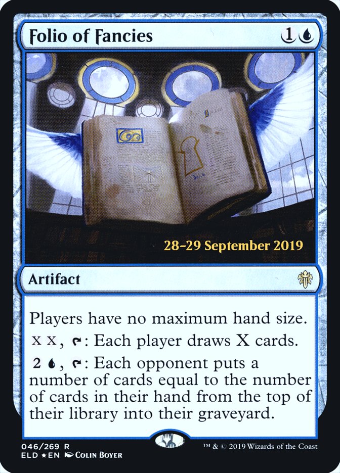 Folio of Fancies [Throne of Eldraine Prerelease Promos] Magic: The Gathering