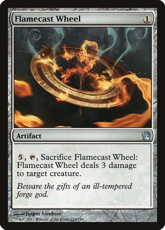 Flamecast Wheel [Theros] Magic: The Gathering