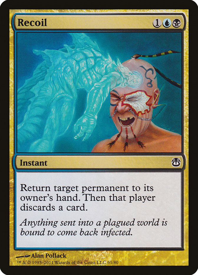 Recoil [Duel Decks: Ajani vs. Nicol Bolas] Magic: The Gathering