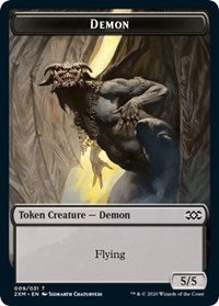 Demon // Squirrel Double-Sided Token [Double Masters Tokens] Magic: The Gathering