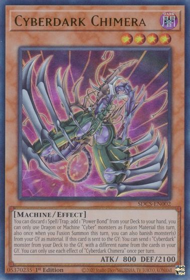 Cyberdark Chimera [SDCS-EN002] Ultra Rare Yu-Gi-Oh!