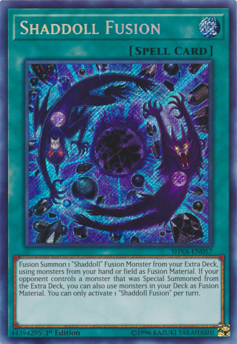 Shaddoll Fusion [SHVA-EN057] Secret Rare