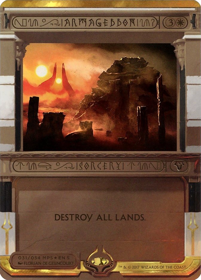 Armageddon (Invocation) [Amonkhet Invocations] Magic: The Gathering