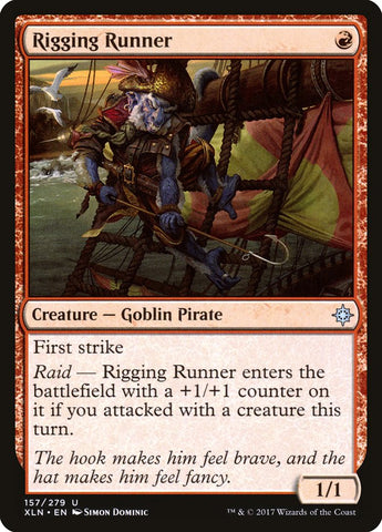 Rigging Runner [Ixalan] Magic: The Gathering