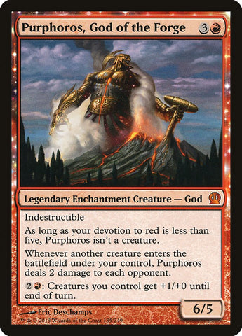 Purphoros, God of the Forge [Theros] Magic: The Gathering