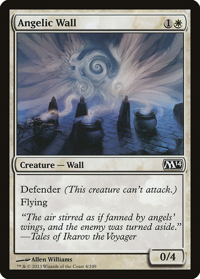 Angelic Wall [Magic 2014] Magic: The Gathering