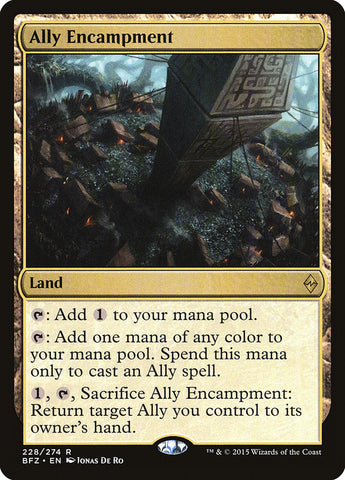 Ally Encampment [Battle for Zendikar] Magic: The Gathering