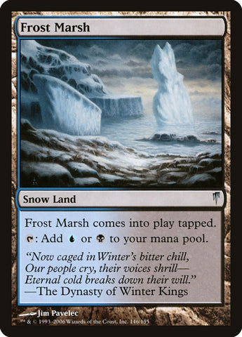 Frost Marsh [Coldsnap] Magic: The Gathering