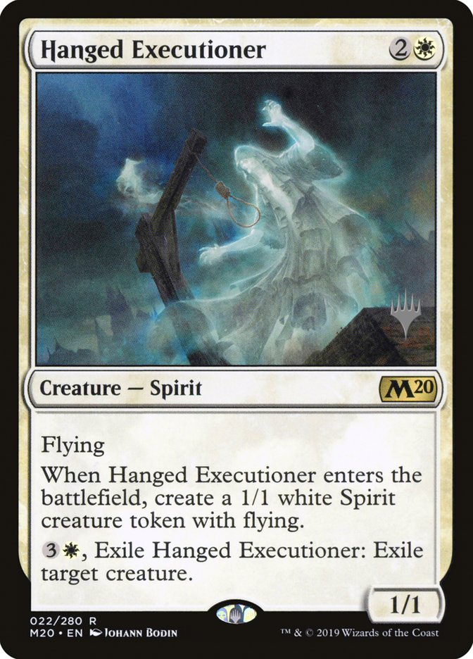 Hanged Executioner (Promo Pack) [Core Set 2020 Promos] Magic: The Gathering