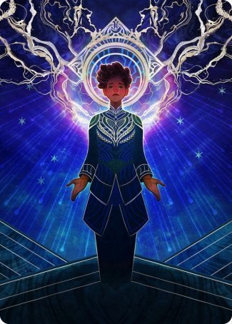 Brainstorm Art Card [Strixhaven: School of Mages Art Series] Magic: The Gathering