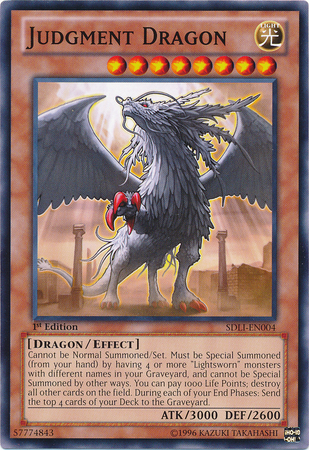 Judgment Dragon [SDLI-EN004] Common Yu-Gi-Oh!