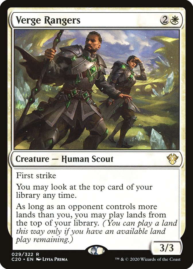 Verge Rangers [Commander 2020] Magic: The Gathering