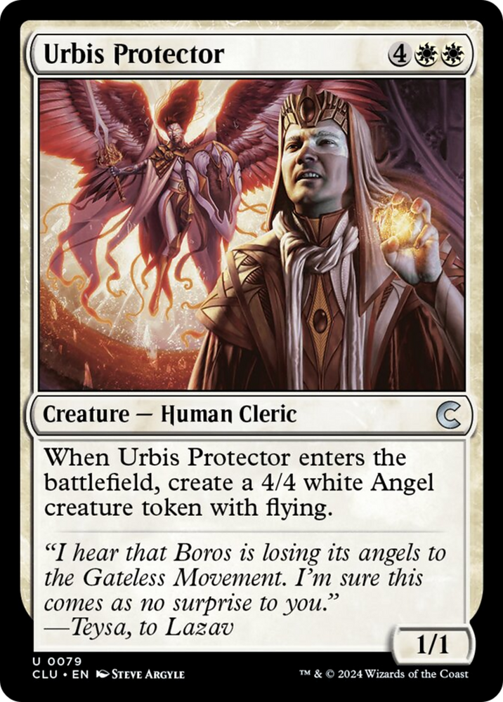 Urbis Protector [Ravnica: Clue Edition] Magic: The Gathering