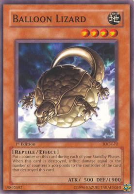 Balloon Lizard [IOC-072] Common Yu-Gi-Oh!