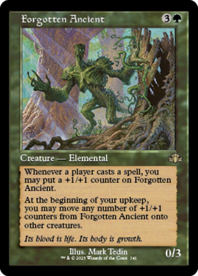 Forgotten Ancient (Retro) [Dominaria Remastered] Magic: The Gathering
