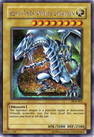Blue-Eyes White Dragon (Power of Chaos: Kaiba the Revenge) [PCK-001] Secret Rare Yu-Gi-Oh!